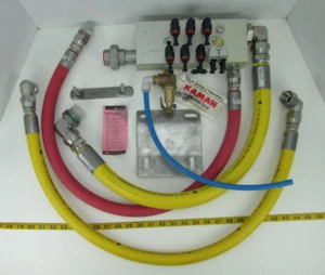 Custom Valve Block Hose Air & Water Assembly Mounting Bracket Fig 500 SS CS2 - Picture 1 of 12