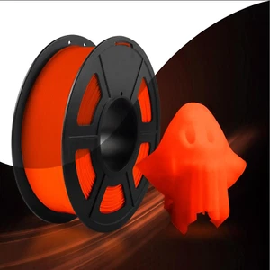 SUNLU 1.75MM Glühen im dunklen PLA 3D Drucker Filament Luminous Rot 1KG Spule - Bild 1 von 17