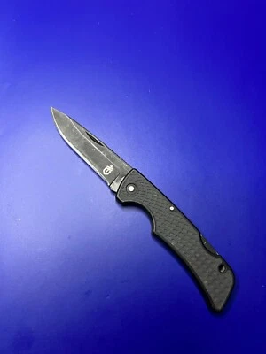 Gerber US1 Pocket Knife  Lockback Plain Edge Blade - Image 1 of 4
