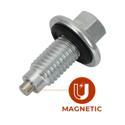 Magnetic Oil Drain Plug & Gasket For Chevorlet GMC Mercury Ford Mazda # MDP5721 - Image 1 of 4