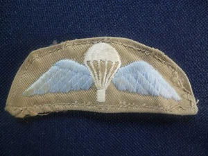 ALAS DE CALIFICACIÓN DE PARACAÍDAS EDICIÓN TROPICAL ROYAL MARINES ESTILO ANTIGUO ORIGINALES. - Imagen 1 de 2