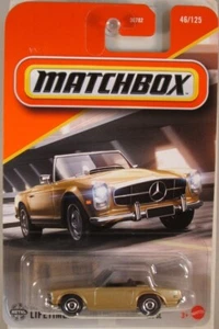 MATCHBOX #46 1963 Mercedes-Benz 230 SL Convertible, 2025 issue (NEW in BLISTER) - Picture 1 of 3