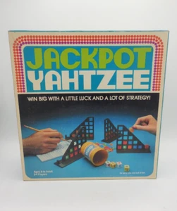 1980 Jackpot Yahtzee Game By E.S. Lewis Milton Bradley Complete Great Condition - Picture 1 of 9
