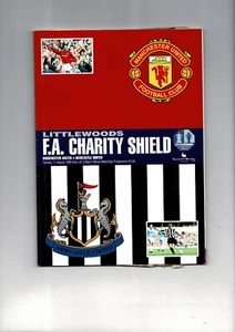 1996 Manchester United v Newcastle United Charity Shield Football Programme - Picture 1 of 1