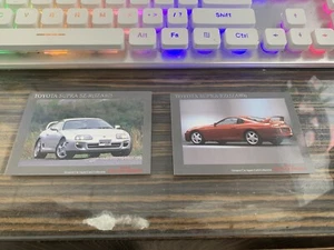 Extremely Rare 90's MKIV Toyota Supra OEM Dealer Collector Card from Japan* - Picture 1 of 2