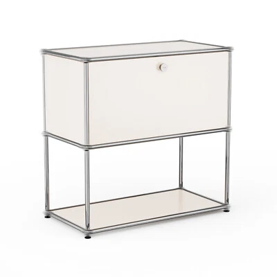 Classic Furniture Modern Storage Cabinet Shelf Free-Standing Accent Cabinet - Image 1 of 4