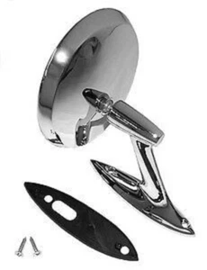 EXTERIOR MIRROR CHEVROLET 1953 1954 PASSENGER CARS METAL CHROME - Picture 1 of 1