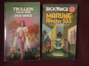 Jack Vance - 2 "Alastor Cluster" Romane - signiert - Erstdruck PBs - Bild 1 von 1