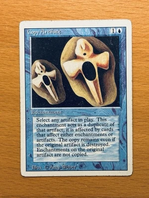 Copy Artifact Revised MTG Third Ed. Edition  FAST SHIPPING - Image 1 of 2
