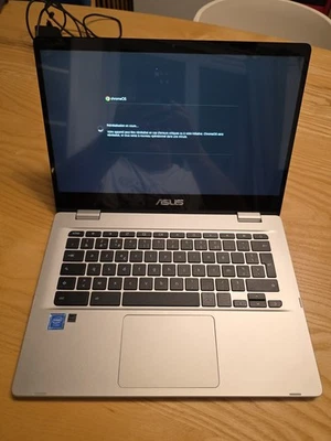 Asus Chromebook C423N/14"/Celeron N3350/Ram 4Go/SSD 64Go/HD Graphics/Garanti 1an - Photo 1/4