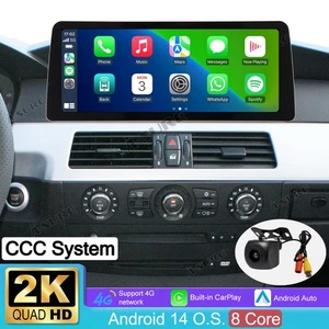 12.3'' Carplay For BMW 5 Series E60 2004-2008 CCC Android 14 Stereo Radio SWC FM - Bild 1 von 22