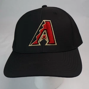 MLB Arizona Diamondbacks Gorra Gorra Correa Trasera Adulto Negro - Imagen 1 de 4