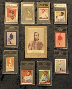 1 OG Babe Ruth Rc/ 10-Goudy Collection/PSA 10 Goudy Card/1-Ty Cobb/Aged Reprints - Picture 1 of 22