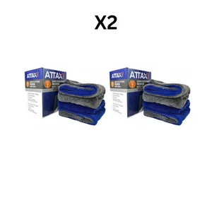 Attax Pro Premium Drying Towels – 20" X 24" – 1180 GSM – Pack Of 2 - Picture 1 of 4