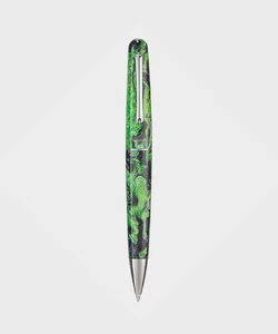 Montegrappa Elmo 01 Fantasy Blooms Kugelschreiber, Black Star Calla Lily grün IS - Bild 1 von 1