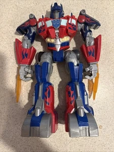 READ Transformers Optimus Prime Power Bots 10” Figure Hasbro 2009 - Picture 1 of 1