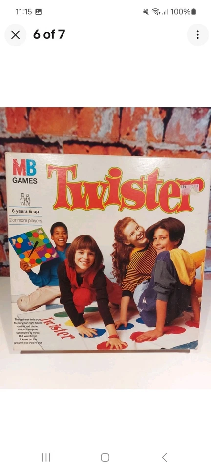 Twister Family Game Floor Game - Image 1 of 1