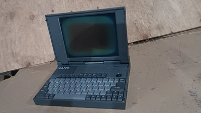 Vintage Retro Midwest Micro Elite TS34X Laptop Intel 486 CPU Floppy Keyboard P/R - Image 1 of 4