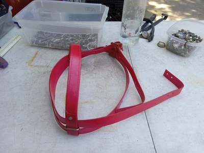 Cabezal biothane usado rojo Foto 1 de 4