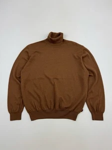 Maglione Falke Lana Collo Tartaruga Marrone - Foto 1 di 12