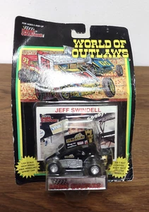 1993 Racing Champions World Of Outlaws Jeff Swindell #7 Gold Eagle - Damage  N24 - Picture 1 of 4