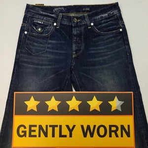 G-Star Raw MORRIS Herren Jeans Acid Wash W29 L31 Blau Regular Straight - Bild 1 von 12