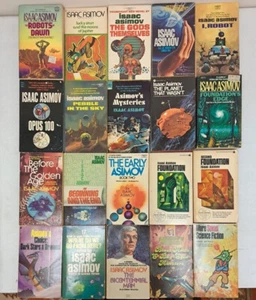 Vintage Isaac Asimov Sci Fi Short Stories  & Novels Foundation Robot Lot Of 20 - Picture 1 of 4