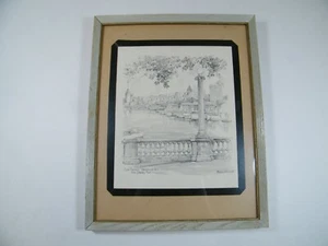 "EDWARD GOODALL COAL HARBOUR VANCOUVER BC DE STANLEY PARK 15"" X 12" - Imagen 1 de 12