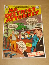 MR DISTRICT ATTORNEY #35 FN- (5.5) DC COMICS SEPTEMBER 1953 **
