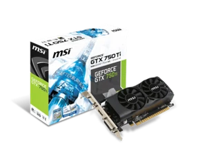 MSI GeForce GTX 750 Ti 2GB 2GD5TLP Low Profile Dual Fan | Brandneu, schneller Versand! - Bild 1 von 6