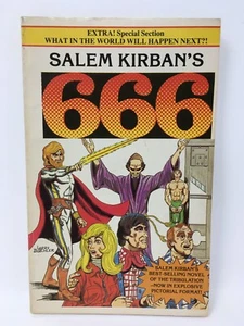 Salem Kirban's 666 - Graphic Novel Pictorial Format - Trade Paperback 1981 - Picture 1 of 6
