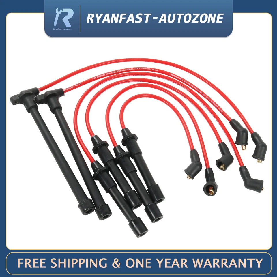 Juego de cables de encendido por chispa aptos para Infiniti QX4 Nissan Frontier Pathfinder 96-02 Foto 1 de 4