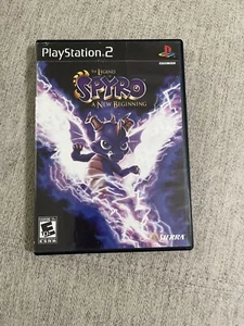 The Legend of Spyro A New Beginning (PlayStation 2, 2006) Complete w/ Manual CIB - Picture 1 of 3