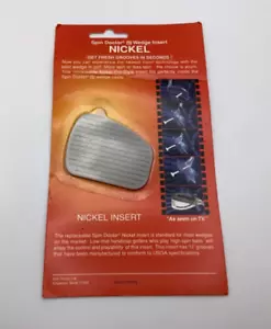 Spin Doctor RI Nickel Golf Wedge Insert NEW - Picture 1 of 3