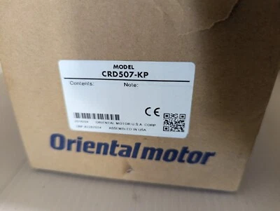 Oriental Motor Vexta CRD507-KP Bipolar 5-Phase Stepper Motor Driver-NEW - Image 1 of 3