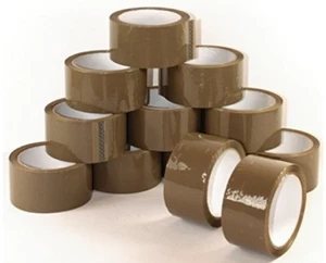 PAQUETE MARRÓN BUFF CINTA FUERTE EMBALAJE MULTILISTA 48mm 66m CAJA 2"  - Imagen 1 de 1