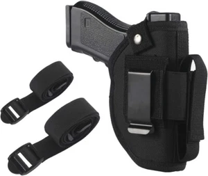 Universal Tactical Gun Holster with Mag Pouch Concealed Carry Pistol IWB OWB - Picture 1 of 8