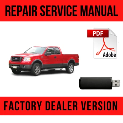 Ford F-150 2007-2010 Factory Repair Manual USB