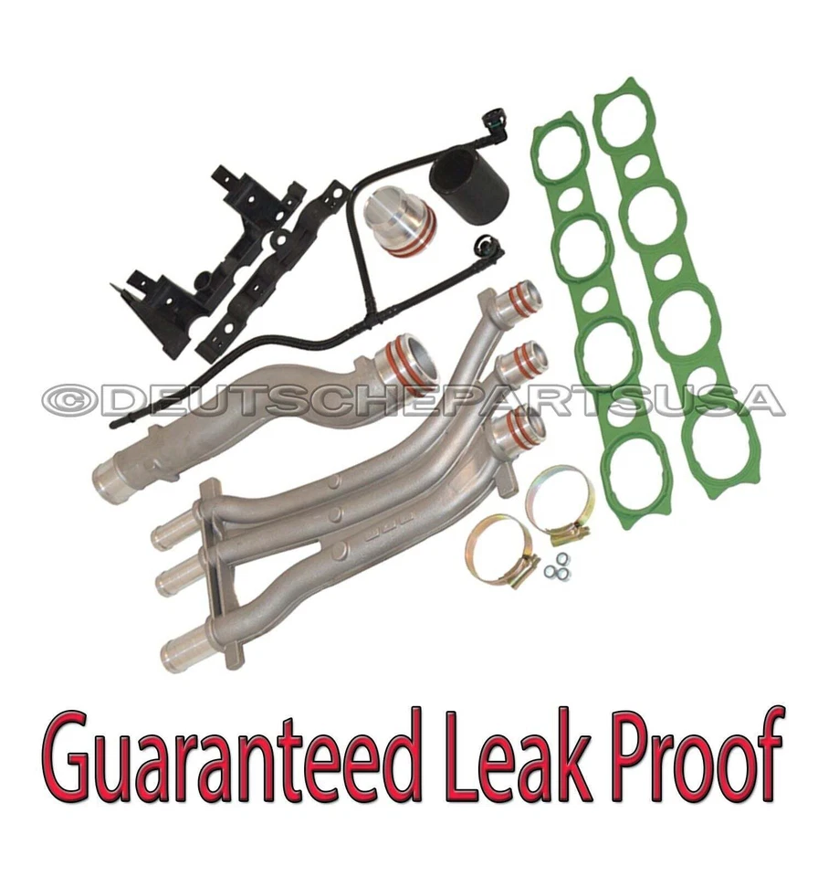 Motor Kühler System Aluminium Pfeife Upgrade Porsche Cayenne 4.5 V8 Service Set - Bild 1 von 1