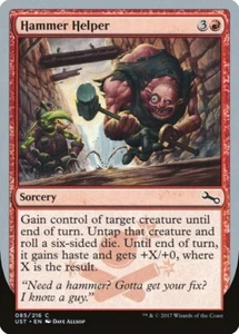 Magic the Gathering (mtg): UST: Hammer Helper (x 4) - Picture 1 of 1