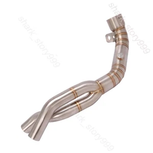 For Yamaha R1 YZF-R1 2007-08 Exhaust System Mid Link Pipe Slip On Stock Muffler - Picture 1 of 6