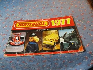 b. 1977 Matchbox Catalogue 80 Pages There is Marking Throughout and Wear - Picture 1 of 8