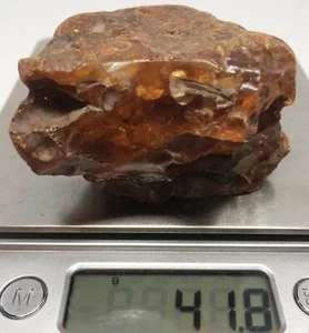 Amber baltic natural raw stone waxwhite Chips Bead Pendant Cabochon 琥珀石芯片珠子吊坠凸圆形 - Picture 1 of 12