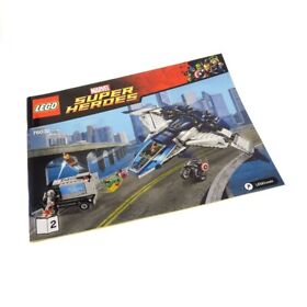 1x LEGO Building Instruction A4 Booklet 2 Marvel Avengers Car Chase 76032