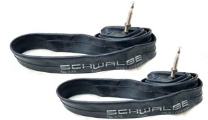2 X Schwalbe SV17 Light bicycle bike Tubes 700 x 28-45c Presta 40mm - Picture 1 of 1