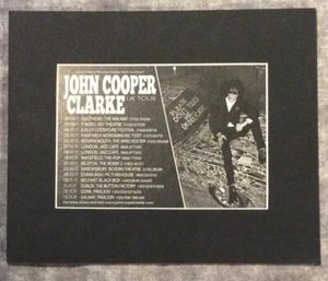 john cooper clarke Framed Picture - Bild 1 von 1