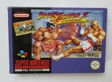 SNES Street Fighter 2 Turbo PAL CIB VGC Nr Mint Collectors Condition