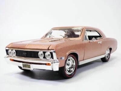 CHEVROLET CHEVELLE SS 396 coupé marron 1/18 1967 - Immagine 1 di 4