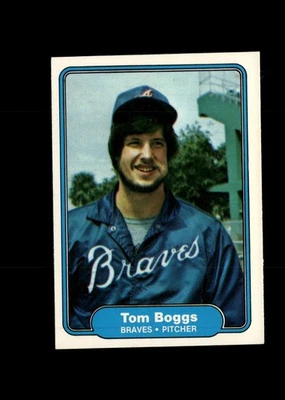 Tom Boggs - 1982 Fleer Baseball #430 - Atlanta Braves + Fast Free Ship - Image 1 of 2