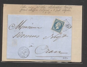 💎 ✉️ TOLLER BRIEF ALGERIEN GC 5063 Nr22 / XA996 💎 - Bild 1 von 3